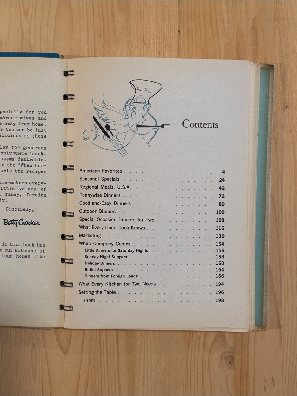 Betty Crocker’s Dinner For Two Cook Book Vintage 1958 First Edition recipes - Picture 5 of 15